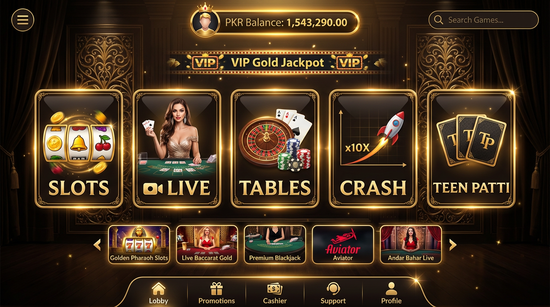 Main screen of naya24 casino page for PK players - 4