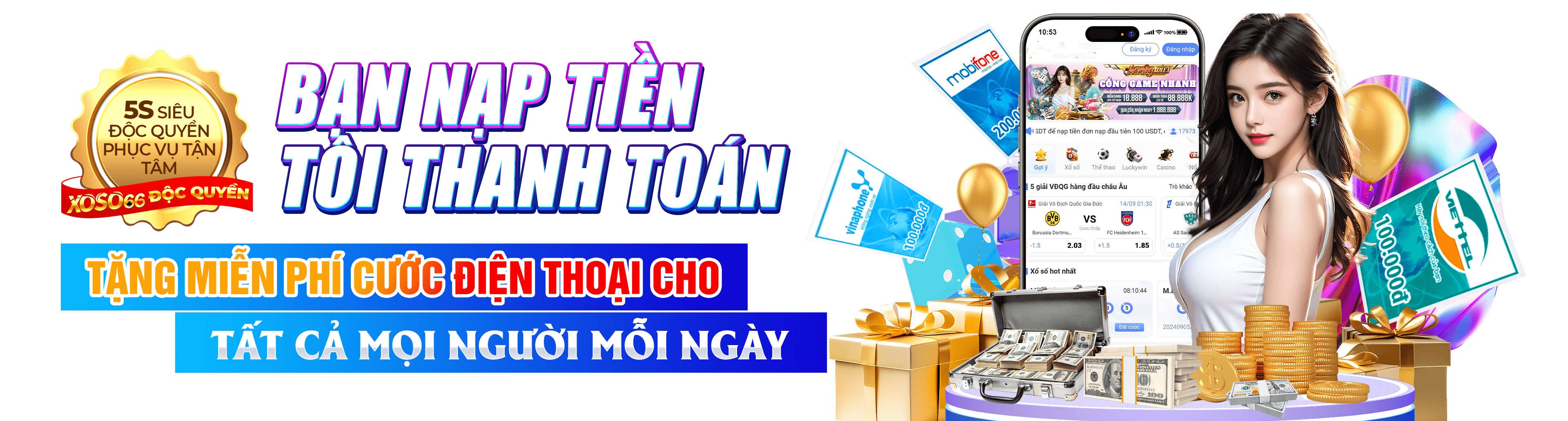 Hình ảnh quảng cáo của m88cvf hiển thị nền tảng và các lợi ích