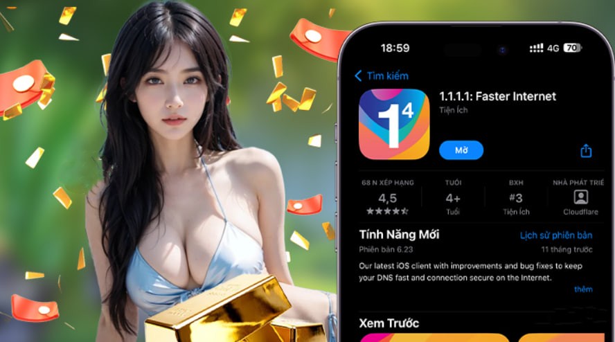 Hình ảnh quảng cáo của m88cvf hiển thị nền tảng và các lợi ích